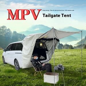 Tente d'auvent arrière MPV étanche Portable pour voiture en plein air Protection solaire pratique pour pique-nique de <span class=keywords><strong>Camping</strong></span> tout-terrain - Product Image 5