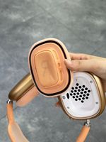 Casque supra-auriculaire AirMax Bluetooth avec écouteurs magnétiques en maille, compatibles cuir, musique sans fil pop-up