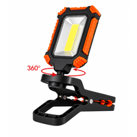 Wiederaufladbare Arbeitsleuchte 500lm COB LED mit starkem Clip 360° °   Rotierende Beleuchtung für Autoreparatur-Werkstatt Mechaniker-Inspektionslampe OEM