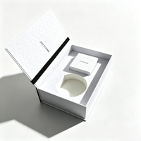 Boîte d'emballage cosmétique de style coréen personnalisée, boîte en papier pour crème, sérum, essence, soin de la peau, logo personnalisé imprimé, carton de maquillage de luxe