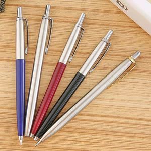 X1022-1 Luxury High Quality Stainless Steel T-series Jotter Classic Ballpen Promotional Gift Custom Logo Click Ballpoint <b>Pens</b> - Product Image 2