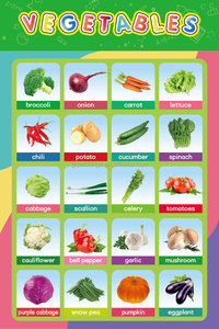 17 Learning Wall Chart for <strong>Classroom</strong> <strong>Decor</strong> &amp; Kindergarten Home School Educational Posters - Product Image 6