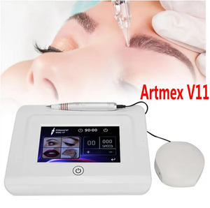 เครื่องสักคิ้วปากถาวร Artmex V11 รุ่นดิจิตอล พร้อมหน้าจอสัมผัส LED ขนาด 7.0 นิ้ว น้ำหนักเบา 6000-8000 - Product Image 2