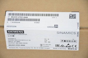 ซีนาแมคส์ เอส120 6SL3121-2TE21-0AA4 โมดูลมอเตอร์คู่ 9A PLC - Product Image 1