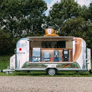 Gute Qualität Pommes Frites Burger Cart Hot Dog Cart/profession elles Design Cola Food Truck