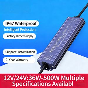 Fuente de Alimentación Conmutada para Iluminación LED Exterior Impermeable IP67, Transformador AC100V-260V DC 12V 24V <span class=keywords><strong>Dali</strong></span> 60W 200W 400W - Product Image 2