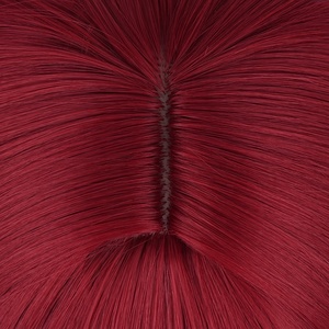 Vente en gros 38cm court rouge violet mixte Oshi No Ko Anime ArimaKana perruque synthétique Halloween Bobo Cosplay Costume perruque - Product Image 6