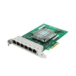 LRES2006PT LRlink 3U PCI اكسبرس v2.0 بطاقة الشبكة i350 شرائح Lan 1000Mbps 6 منفذ إيثرنت بطاقة شبكة