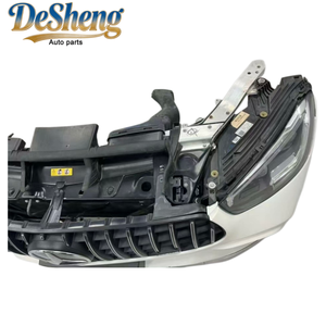 Kit de lèvre avant abordable pour <span class=keywords><strong>Mercedes</strong></span>-Benz <span class=keywords><strong>AMG</strong></span> <span class=keywords><strong>GLC</strong></span> 63, pare-chocs avec calandre, phares LED, radiateur, garde-boue, capot, qualité OEM - Product Image 5