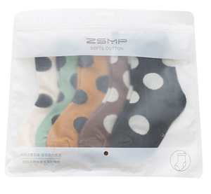 Calcetines de Bebé de Punto con Diseño de Lunares Italianos, 5 Colores, Térmicos - Product Image 5