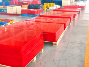 Tấm Polyurethane dày 50mm để khai thác lớp lót <span class=keywords><strong>PU</strong></span> chịu mài mòn cao, cắt/đúc tùy chỉnh, kích thước lớn - Product Image 6