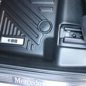 Tappetini per auto 5d in materiale ecologico antiscivolo TPE all'ingrosso la guida a sinistra è adatta per <span class=keywords><strong>Mercedes</strong></span>-benz - Product Image 4