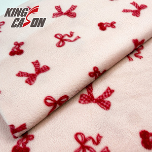 Tela de Franela Estampada con Acabado de Seda Kingcason, Fácil de Cuidar y Lavable a Máquina, para Fundas de Cojines Decorativos - Product Image 1