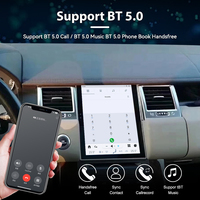 10,4 pulgadas Android13 REPRODUCTOR DE DVD estéreo Multimedia pantalla táctil navegación GPS Radio de coche para Land Rover Range Rover Sport 2010-2013