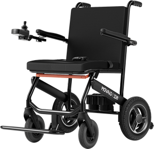 Fauteuil roulant électrique portable en fibre de carbone, moteur sans balais 600W, ultra-léger et pliable pour personnes handicapées - Product Image 1
