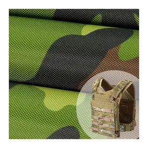 Factory price 210D nylon oxford tent fabric for luggage and bag 1000D nylon oxford camouflage fabric