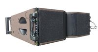 Sistemas de Audio PA para Auditorios, Gimnasios y Escenarios al Aire Libre, Amplificador de Potencia Portátil de 16 Canales con Tecnología Line Array, Resistente al Agua IPX5