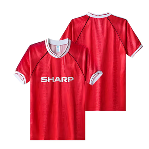 <span class=keywords><strong>Maillot</strong></span> de football rétro JY de haute qualité 9092, équipe nationale, manches courtes, 100 % polyester, imprimé par transfert thermique, entraînement - Product Image 1