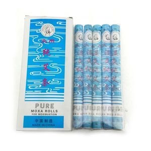 Bâtonnets de Moxa Antirhumatismale de Haute Qualité Rightbest, 10 pièces/boîte & Rouleaux de Moxa Pure Classe II 240g pour Usage Corporel - Product Image 3