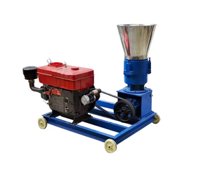 100-1000kg mới động vật nhỏ Thức ăn viên hạt mài máy cho sản xuất nhà máy cắt cỏ với thành phần cốt lõi động cơ - Product Image 1