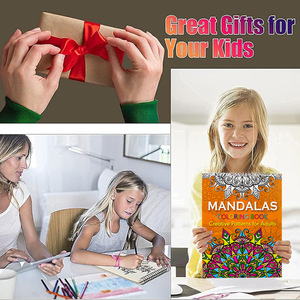 Livre de coloriage créatif DIY pour enfants et adultes, papillon, papier A4, spirale, pour soulager le stress - Product Image 4