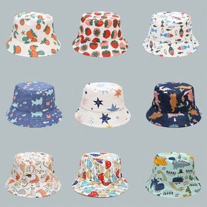 Korean Cute Cartoon Print Pattern Kids Bucket Sun <b>Hat</b> Children's Outdoor Sports Sun Protection Bucket <b>Hat</b> <b>for</b> Spring Summer - Product Image 6