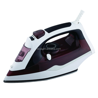Fer à vapeur électrique portable rotatif en céramique pour voyage, mini fer à vapeur à main, réservoir d'eau de 250 ml, usage domestique et hôtelier
