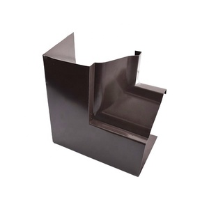 Màu Nhôm Máng Xối Hệ Thống Thoát Nước 90 Độ Hoàn Thành Yang Góc 5/6/7K Máng Xối Mái Thoát Nước Mưa Mương - Product Image 6