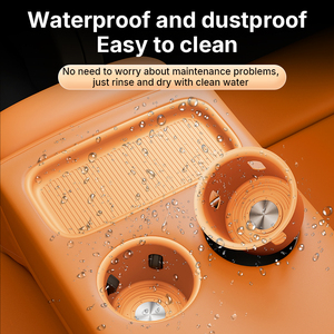 Alfombrilla de Silicona para Consola Central Trasera Xiaomi YU7, Impermeable y Antideslizante, Organizador para Auto - Product Image 4
