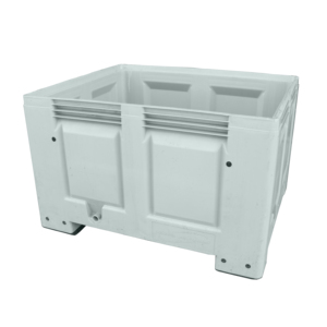 600L الثقيلة Hdpe الصلبة لوجستية تخزين Nally ميجا لوح تحميل مصنوع من البلاستيك بن مع غطاء - Product Image 2