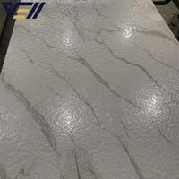 VELL Vente Directe d'Usine PVC Marbre Plastique Feuille de Marbre Panneau Mural PVC