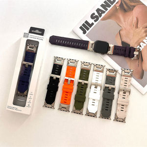 <span class=keywords><strong>Bracelet</strong></span> en silicone souple pour <span class=keywords><strong>Apple</strong></span> <span class=keywords><strong>Watch</strong></span> Ultra 2 49mm <span class=keywords><strong>Bracelet</strong></span> sport en caoutchouc pour IWatch 10 9 45mm 8 7 6 5 4 SE <span class=keywords><strong>Bracelet</strong></span> <span class=keywords><strong>homme</strong></span> 46mm 42mm - Product Image 1