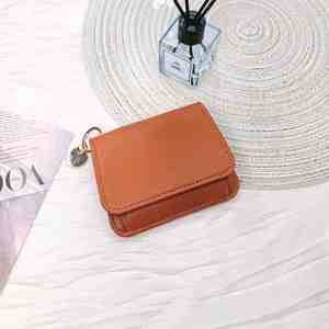 Wholesale <b>Women</b> Credit Holder Girls <b>Wallets</b> Coin <b>Purse</b> High Quality Handmade Pu Leather Mini Card <b>Wallet</b> - Product Image 1