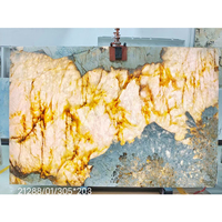 Dalle de quartzite translucide Patagonia YDSTONE, granit poli de luxe, dalle de granit Patagonia rétroéclairée en cristal