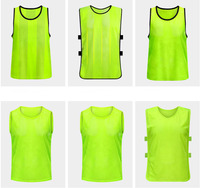Enfants adultes formation T-shirt gilet Football Baseball logo personnalisé équipe jeu maillot surligneur hommes dames aînés enfants équipe chemise