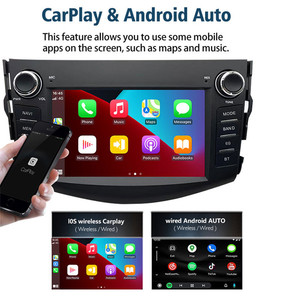 <span class=keywords><strong>Android</strong></span> 13 xe Stereo cho RAV4 2006-2012 LCD hiển thị GPS navigation Carplay chia được xây dựng trong Wifi DSP Hi-Res âm thanh 2DIN - Product Image 5