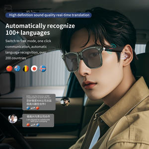 Gafas Inteligentes con Traducción IA E13-06, Gafas <span class=keywords><strong>de</strong></span> Sol Deportivas Inteligentes para Exteriores, Llamadas Manos Libres, Música, Gafas Inteligentes con IA - Product Image 2