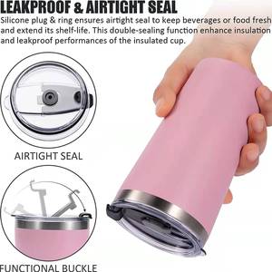 2023 gros gobelet en acier inoxydable pour <span class=keywords><strong>enfant</strong></span> 12OZ tasse de voyage isolée sous vide à double paroi pour lait chaud ou boissons - Product Image 3