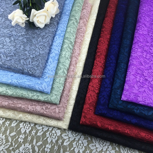 New Polyester Hoa Mẫu Đơn Hoa Ren Vải thoáng khí không đàn hồi <span class=keywords><strong>Jacquard</strong></span> lưới vải tuyn cho nhà dệt & rèm cửa & lưới chống muỗi - Product Image 6