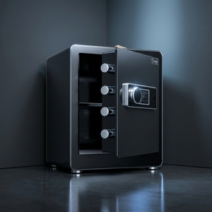 Cassaforte in Acciaio con Serratura a Chiave e Digitale Elettronica <span class=keywords><strong>per</strong></span> Casa, Ufficio o Hotel - Product Image 4