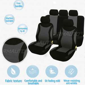 Juego de 9 Fundas Universales de Poliéster para Asientos de Auto, Protectoras para Sillas de Vehículos, Camionetas y Taxis - Product Image 5