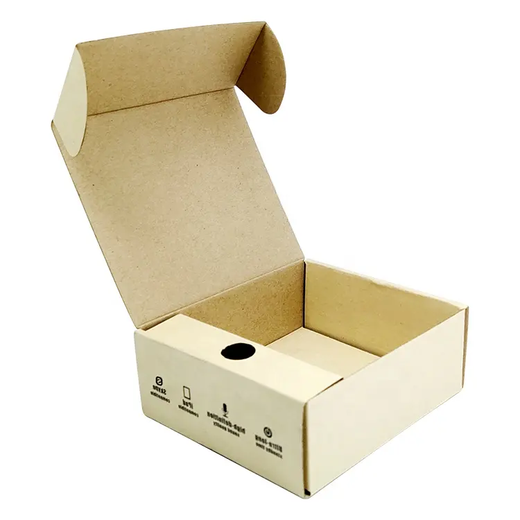 Corrugated cardboard box factory customized electronic products headset packaging box Expandable Folding Boxes