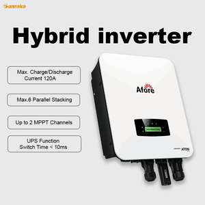 Inverter di Potenza Ibrido Solare Afore IP65 a Onda Pura 4000W 5KW 6KW da CC a CA - Product Image 2