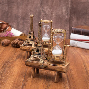 Bâtonnets en bois rétro créatifs pour la tour de <span class=keywords><strong>Paris</strong></span>, ornements simples et modernes, pour la maison, pied en bois, cadeau d'étudiant créatif - Product Image 2