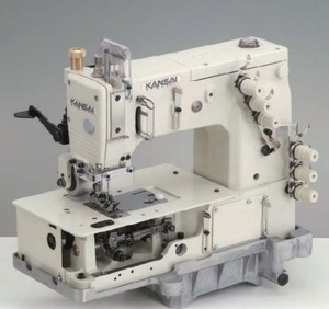 Máquina <span class=keywords><strong>de</strong></span> Coser <span class=keywords><strong>de</strong></span> Punto <span class=keywords><strong>de</strong></span> Cadeneta Doble <span class=keywords><strong>de</strong></span> 3 Agujas Kansai Special DLR1503PTF para Costuras Laterales y <span class=keywords><strong>de</strong></span> Cadeneta para Jeans y Pantalones <span class=keywords><strong>de</strong></span> Mezclilla - Product Image 6