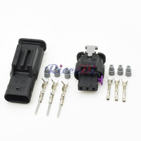 Connecteur d'adaptateur électronique automobile étanche 12V à 3 broches AMP 1718653-1 pour VW Audi 4F0973703A /4F0973703