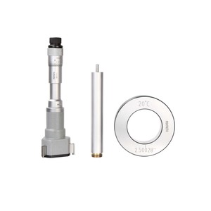 Ratchet Stop Groove Asimeto <b>Micrometer</b> for Hardened Steel Ensures Consistent Pressure 25-50mm Range - Product Image 6