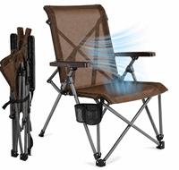 Chaise de camping pliante NBT Outdoor entièrement en maille respirante à dossier haut, portable, type X, pour pelouse et plage