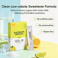 Poudre d'électrolytes hydratante au citron pour adultes, marque privée, certifiée ISO, GMP, HALAL, HACCP