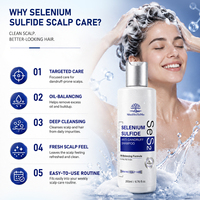 Fabricant OEM/ODM de shampooing antipelliculaire au sélénium disulfide, au zinc PCA et au gluconate de zinc, pour le contrôle du sébum et le soin du cuir chevelu, sous marque privée